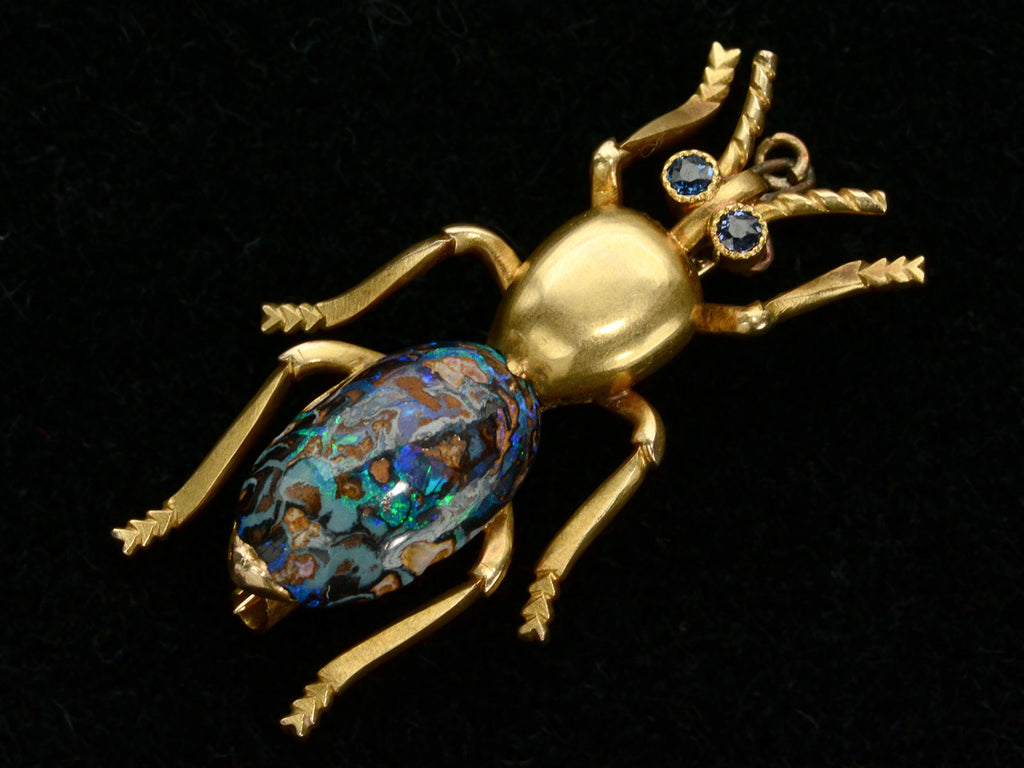 c1890 Opal Bug Brooch