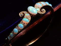 thumbnail of c1900 Nouveau Opal Bracelet (detail)