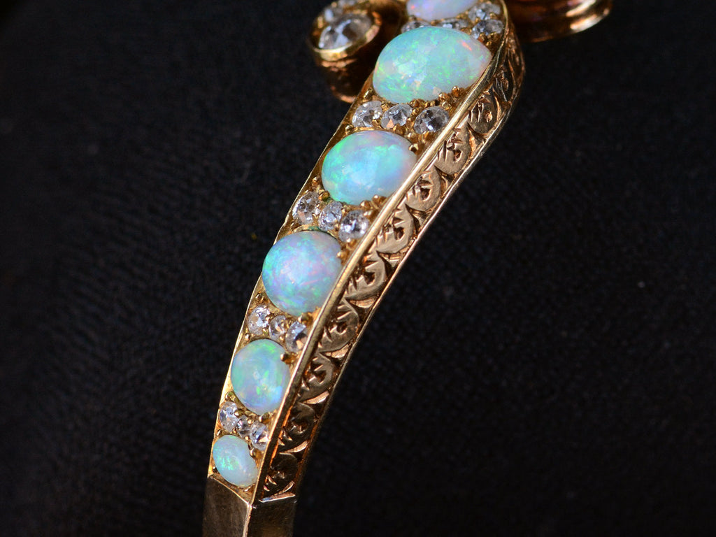 c1900 Nouveau Opal Bracelet (detail)