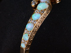 thumbnail of c1900 Nouveau Opal Bracelet (detail)