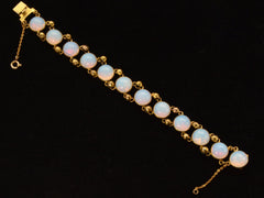 thumbnail of c1890 Opaline Bracelet (on black background)