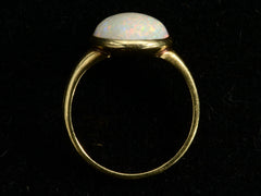 c1910 Edwardian Opal Ring (profile)