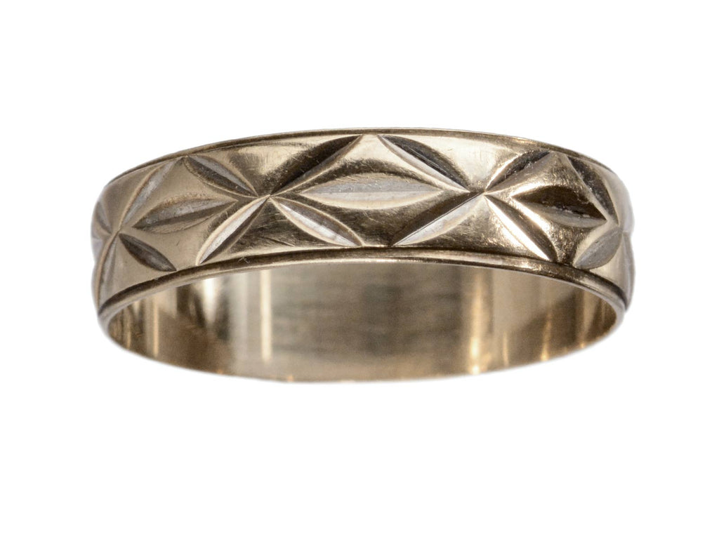 c1950 Patterned 10K Band (on white background)