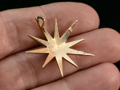 thumbnail of c1890 Pearl Starburst Pendant (backside view)