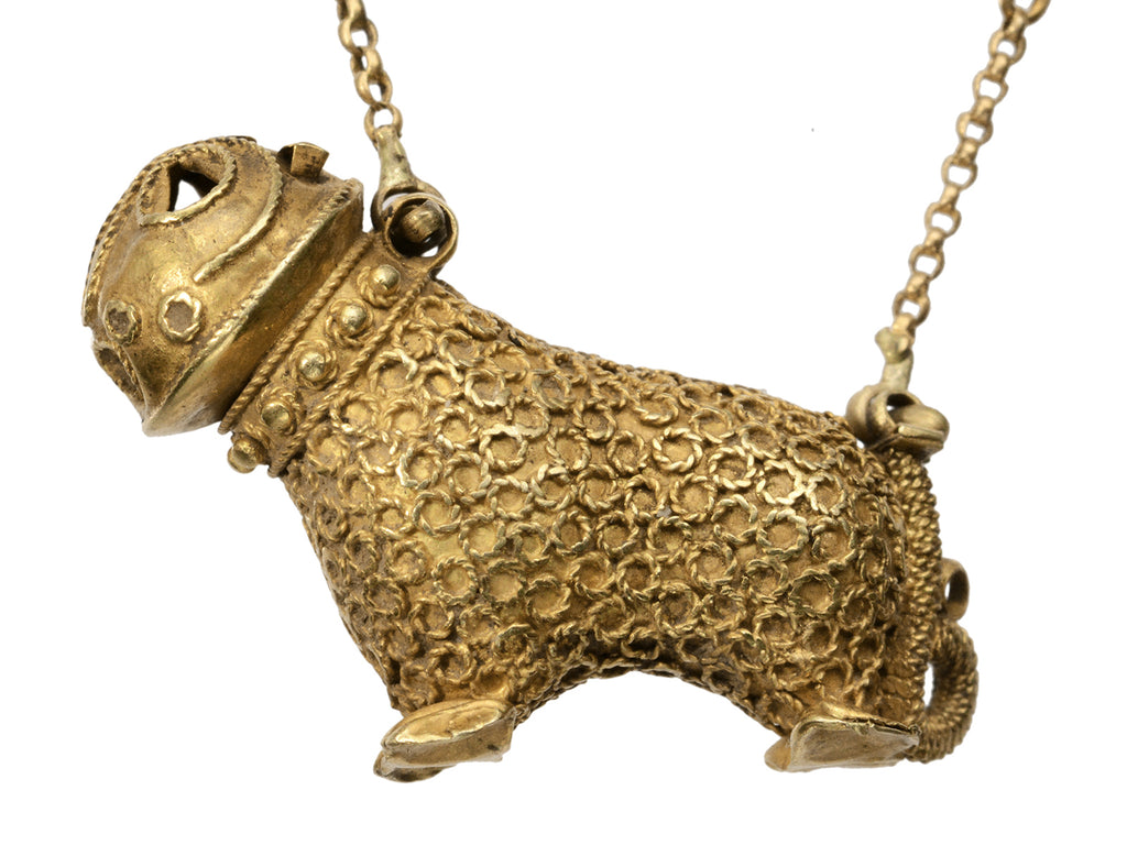 14th Century Persian Cat (on white background)