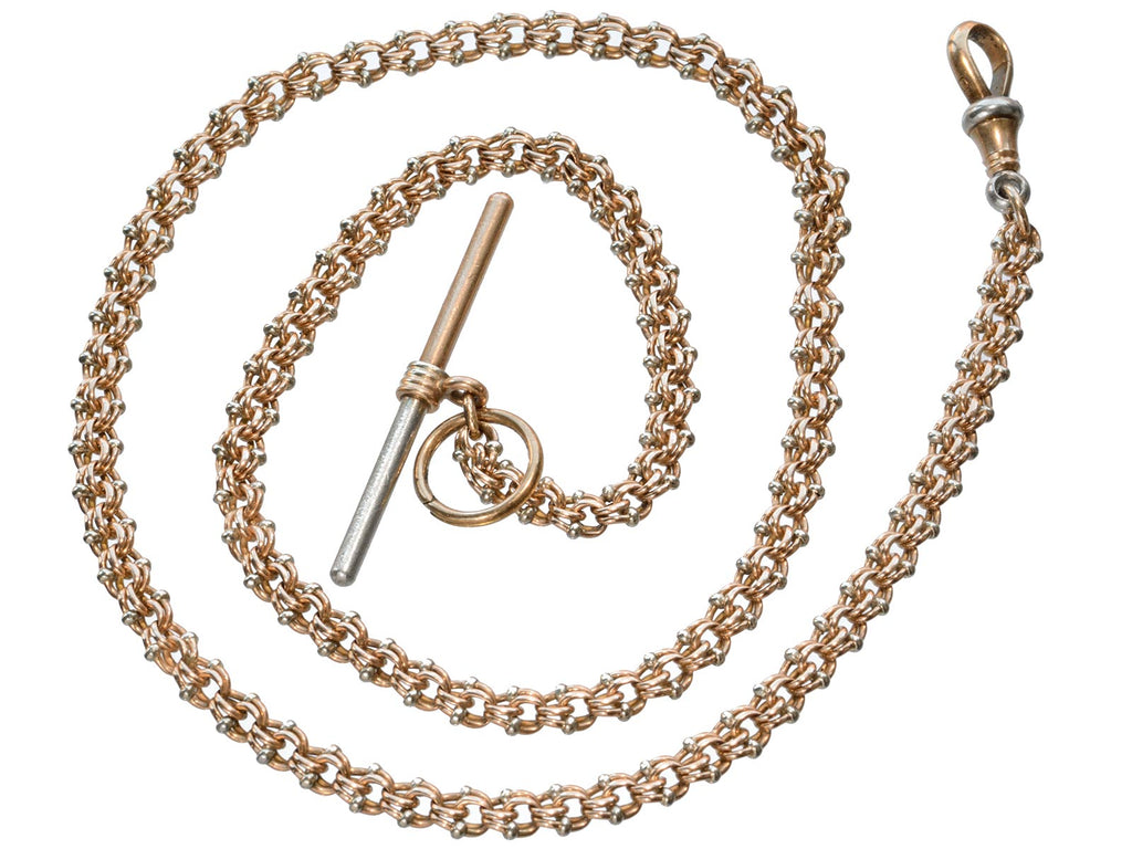 c1910 Platinum & 18K Chain (on white background)
