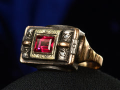 thumbnail of 1930s Renaissance Revival Ring (side view)