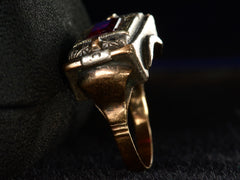thumbnail of 1930s Renaissance Revival Ring (side profile view)