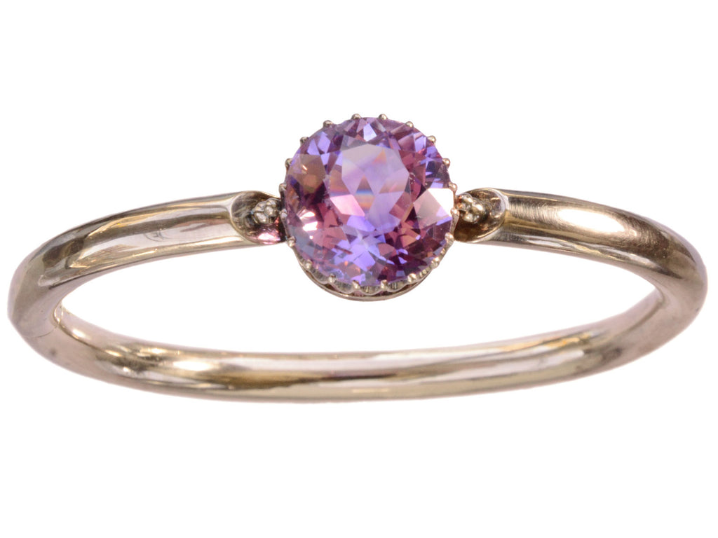 c1900 Russian Amethyst Bracelet (on white background)