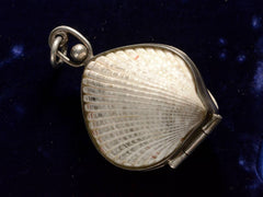 thumbnail of c1970 Seashell Locket (on black background)