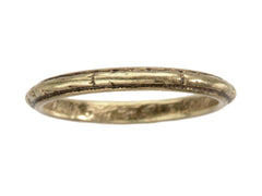 thumbnail of 1921 Decorated 18K Yellow Gold Band (shown on white background)