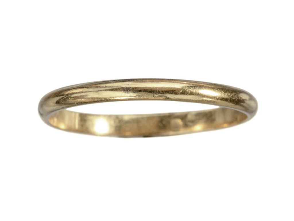 c1900 Thin 18K Band (on white background)