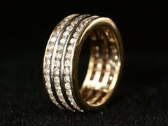 thumbnail of c1980 Triple Eternity Band (side profile view)