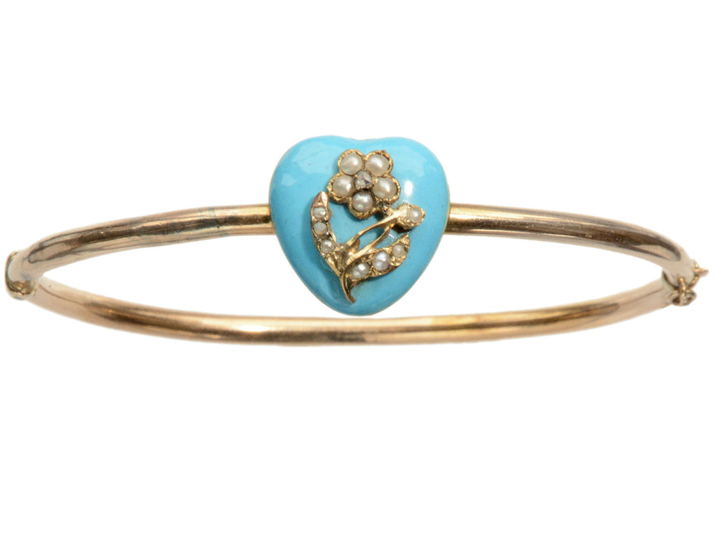 1881 Enamel Heart Bracelet (on white background)