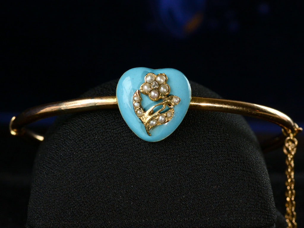 1881 Enamel Heart Bracelet