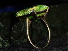 thumbnail of c1940 Uranium Glass Ring (profile view)