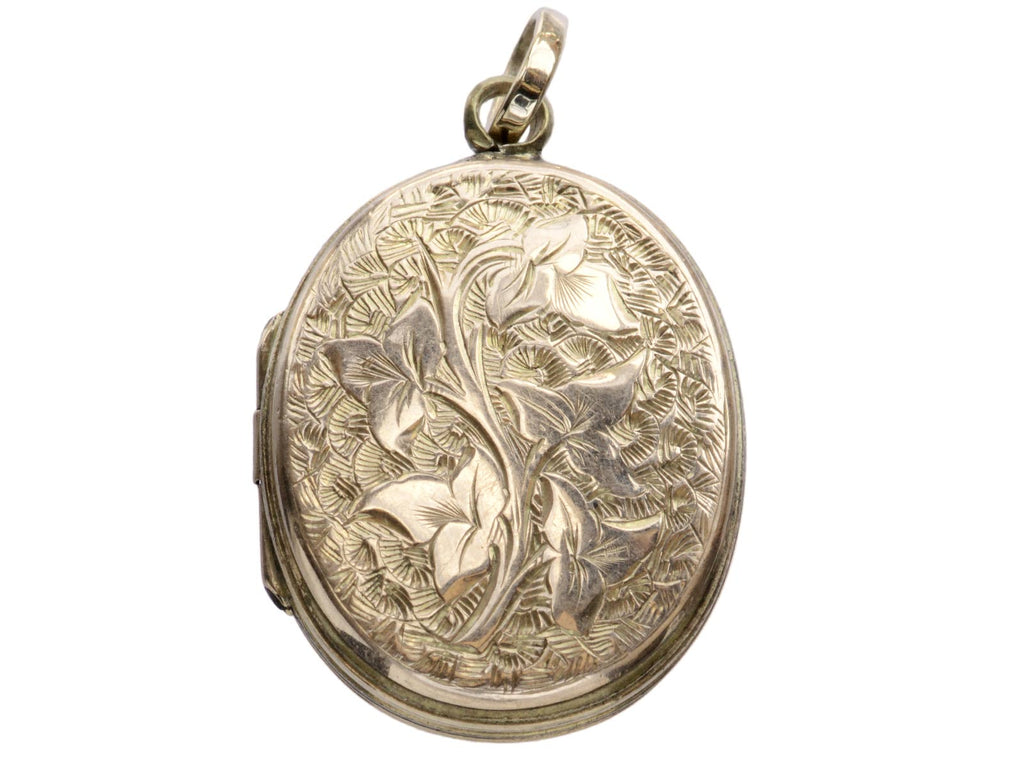 c1890 Victorian Locket (on white background)