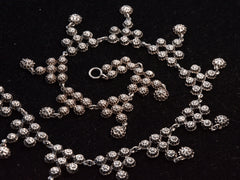 thumbnail of c1880 Victorian Silver Necklace (detail)