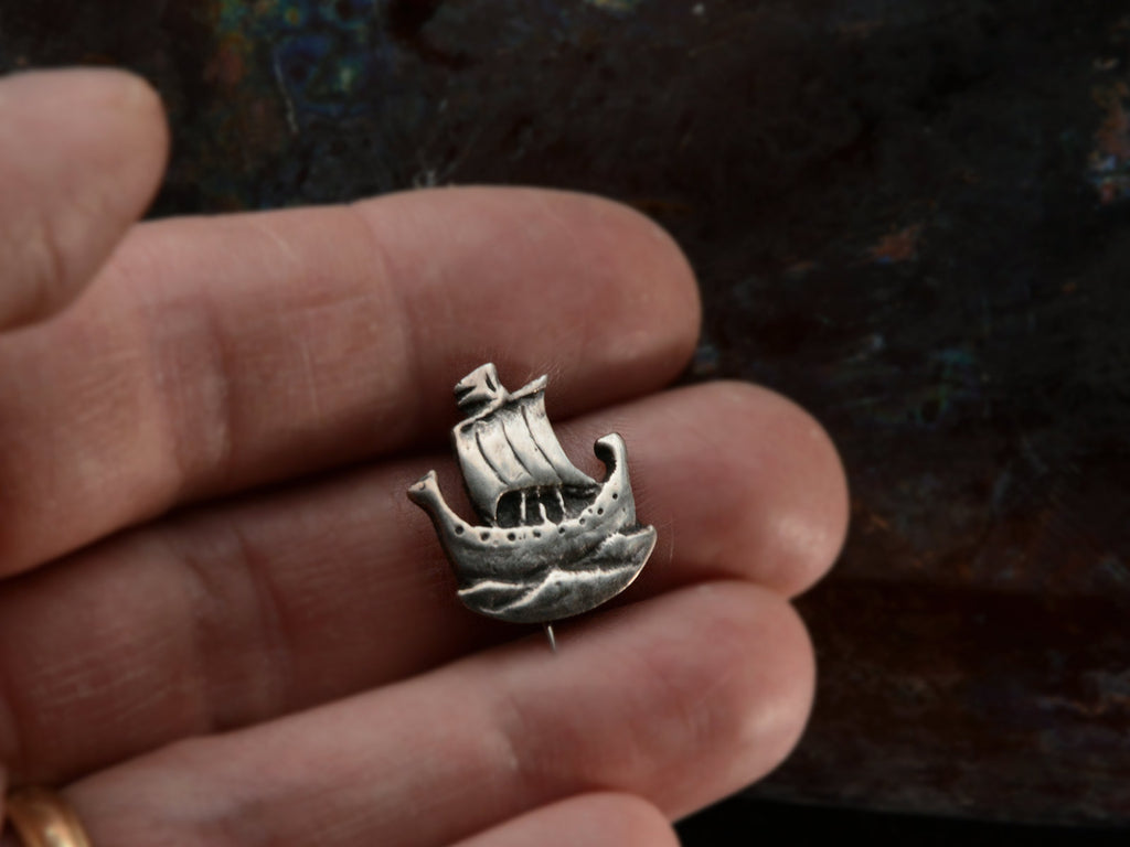 c1920 Viking Ship Brooch (on hand)