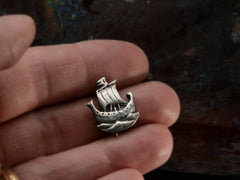 thumbnail of c1920 Viking Ship Brooch (on hand)