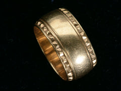 thumbnail of c1940 Wide Decorated Band (on black background)