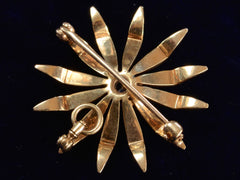 thumbnail of 1900s Diamond Starburst Pendant/Brooch (backside)