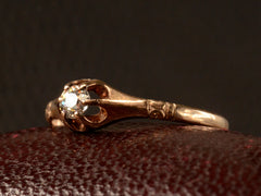 1890s 0.12ct Diamond Ring