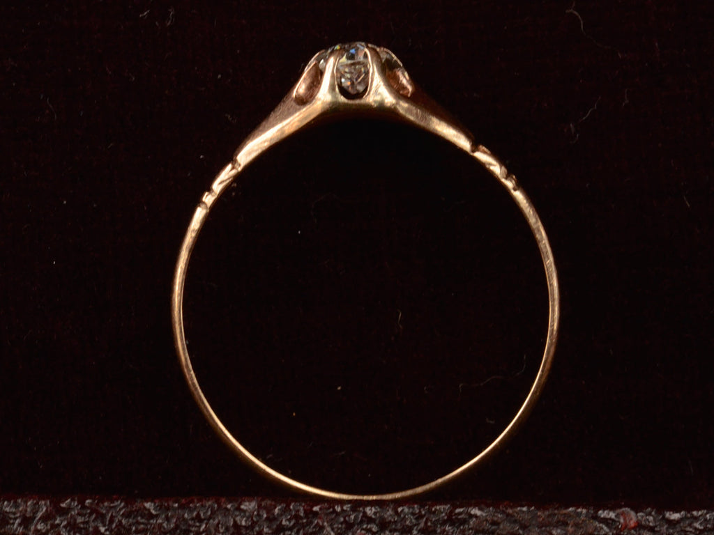 1890s 0.12ct Diamond Ring