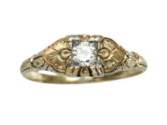 1930s Art Deco 0.16ct Diamond Ring