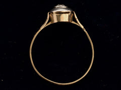 c1915 0.20ct Bezel Ring