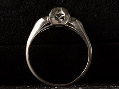 1930s Art Deco 0.18ct Diamond Engagement Ring