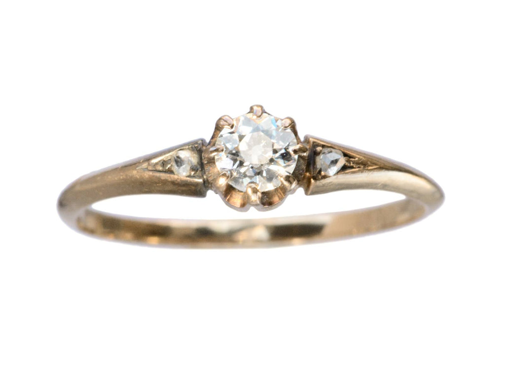 1890s 0.25ct Engagement Ring (on white background)