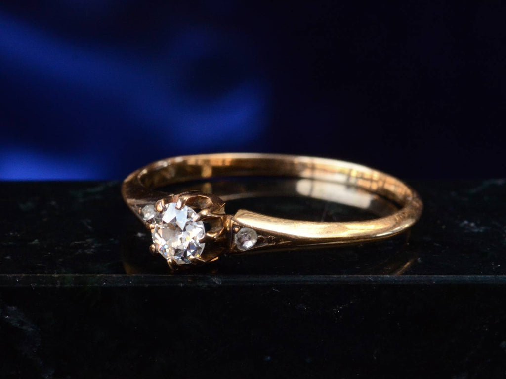 1890s 0.25ct Engagement Ring