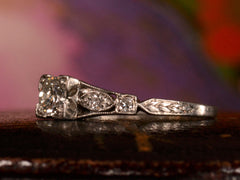 1920s Art Deco 0.25ct Diamond Engagement Ring