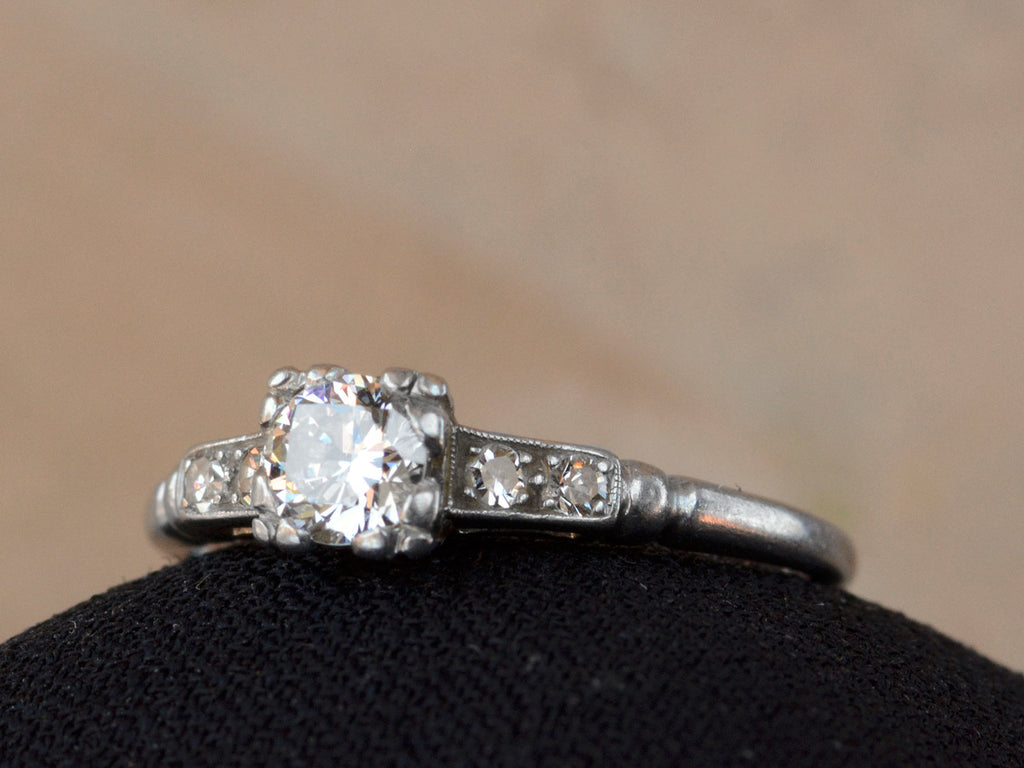 1930s Art Deco 0.30ct Engagement Ring