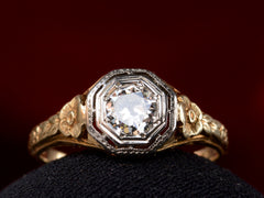1920s 0.33ct Filigree Ring
