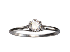 1920s Art Deco 0.33ct Diamond Ring