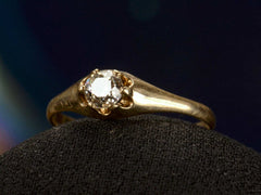 thumbnail of 1900s 0.34ct Diamond Ring (side view)