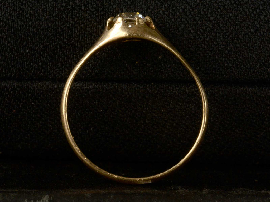 1900s 0.34ct Diamond Ring (profile view)