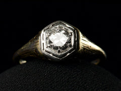 1920s 0.35ct Filigree Ring