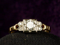 1930s Deco 0.37ct Ring