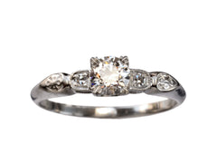 thumbnail of 1930s 0.40ct Diamond Ring (on white background)