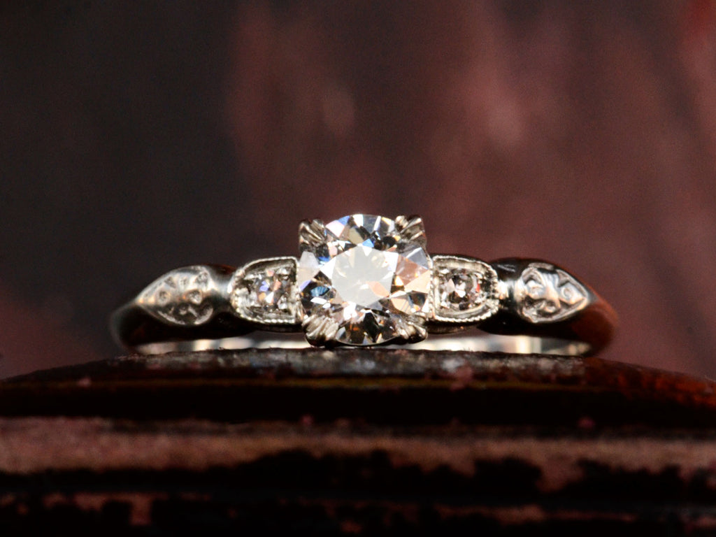 1930s 0.40ct Diamond Ring (detail)