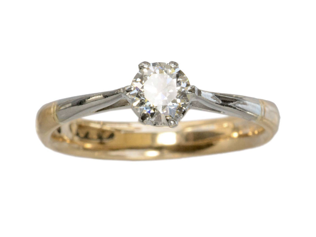 1927 0.40ct Engagement Ring (on white background)