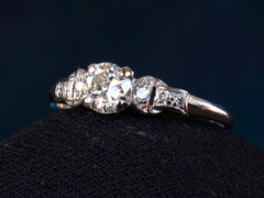 1930s Deco 0.47ct Ring (side view)