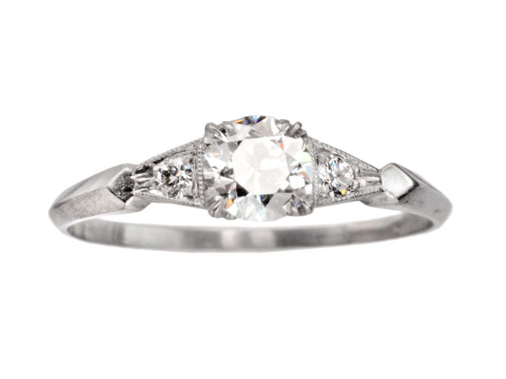 1930s 0.51ct Deco Ring (on white background)