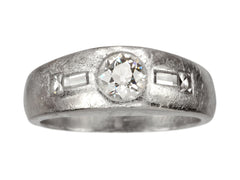 1931 0.54ct Diamond Gypsy Ring