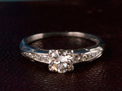 1930s J.R. Wood 0.54ct Diamond Ring