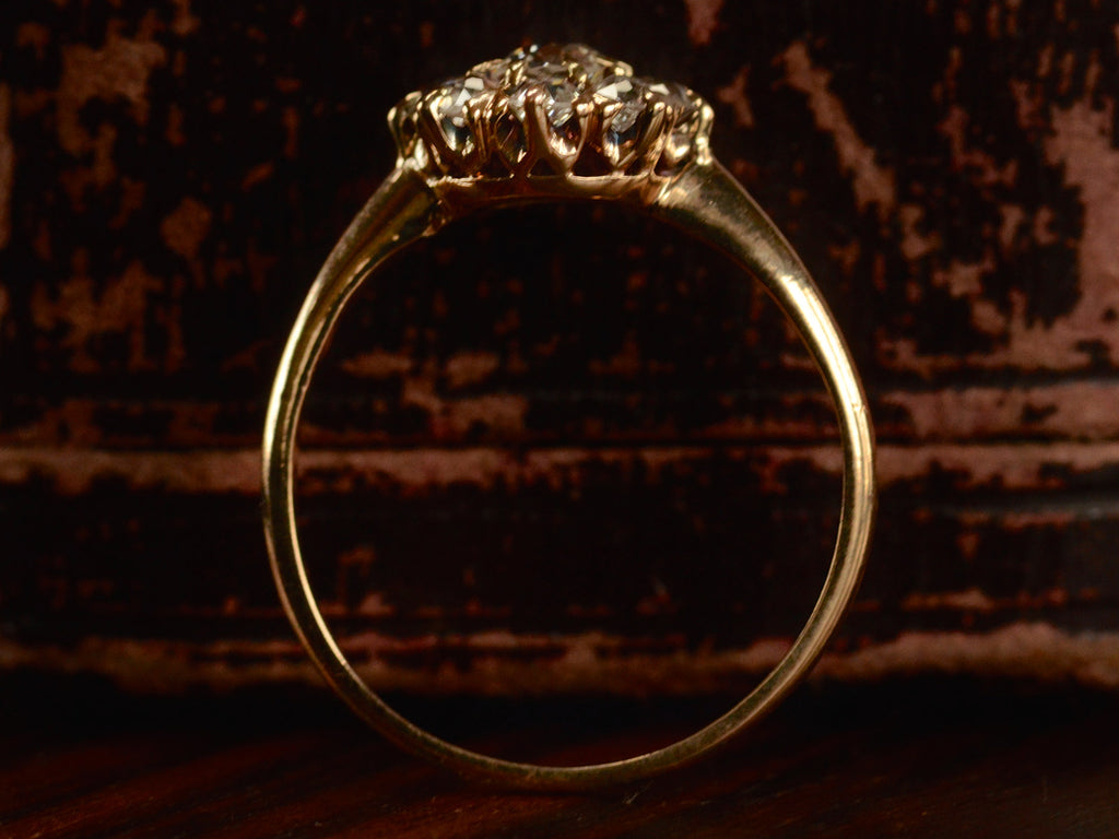 1890s Victorian Cluster Ring