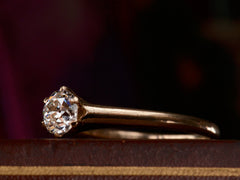 thumbnail of 1900s 0.57ct Diamond Ring (side view)